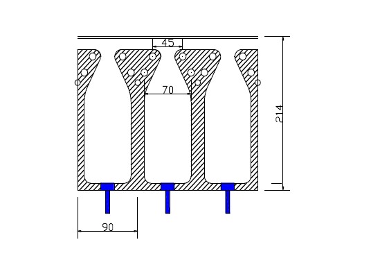 100ml semen bags 5 holes